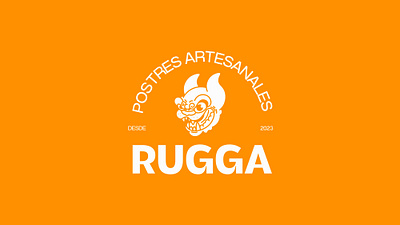 Rugga Postres Artesanales brand branding design diseño graphic design illustration logo