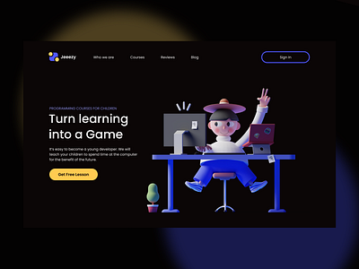 Jeeezy 3d ui web webdesign