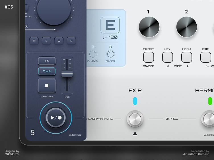 Boss Loop station Vocal Performer by Arundhati Ramesh on Dribbble