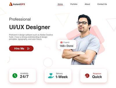 Portfolio Website Design portfolio web design ui ux web design