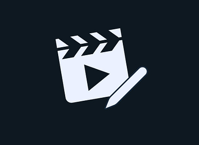 Logo for Video editors branding graphic design logo