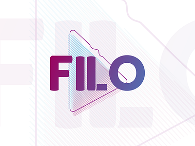 Filo Logo Design branding codecrafto design entertainment filo graphic design logo media logo media player minimal streaming trendy video player visual design