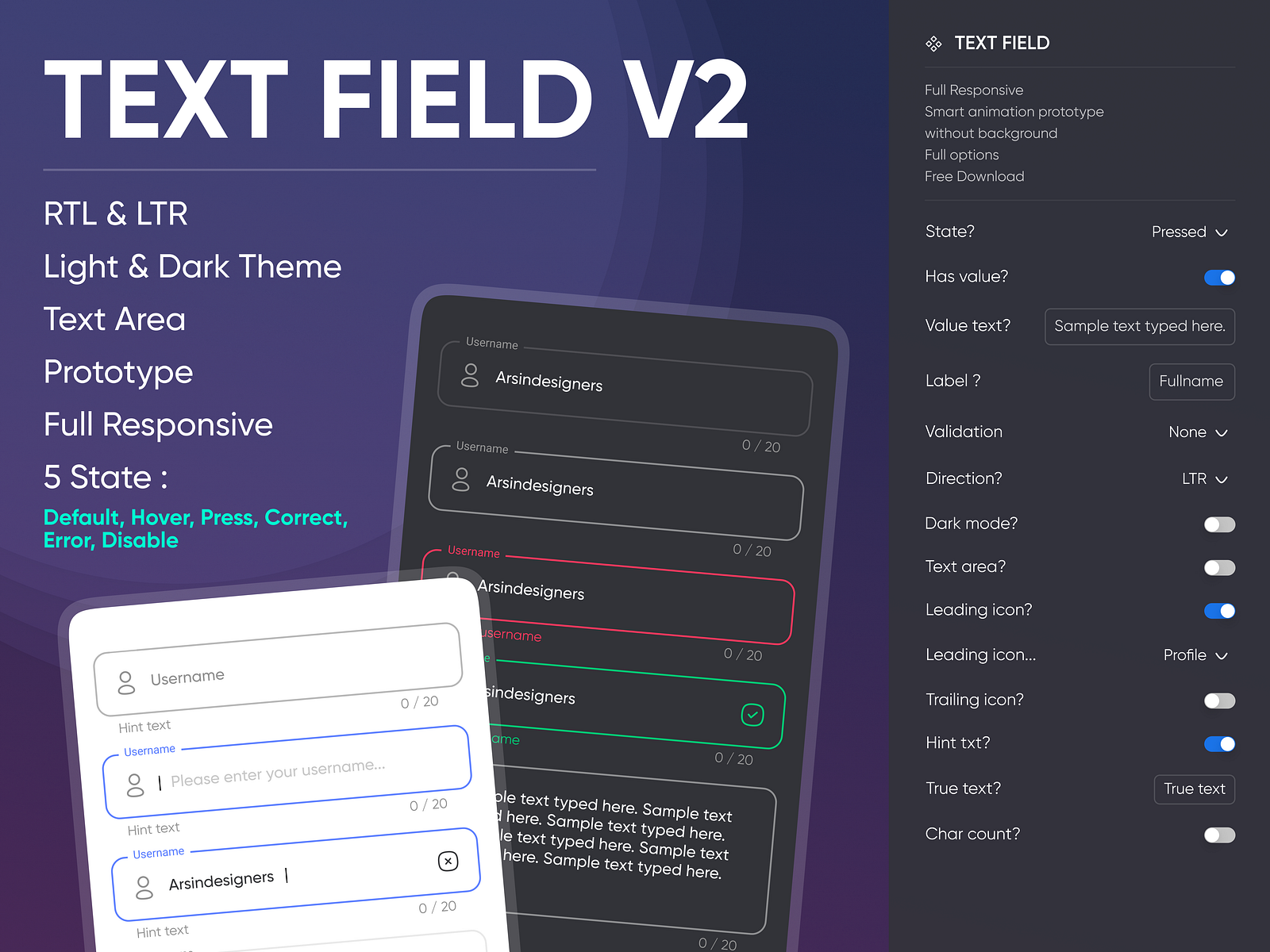 text-field-input-by-arsindesign-on-dribbble