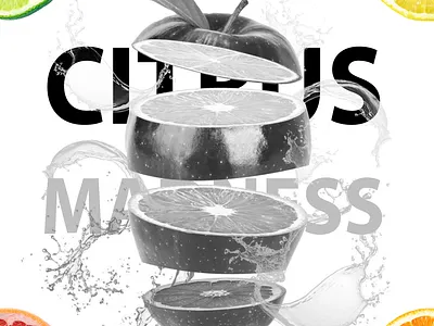 Label Design#Citrus🍋🍊Madness🍏 3d apple banner branding citrus design fruits grapefruit graphic design illustration juice label design lemon lime logo orange package poster typography vector
