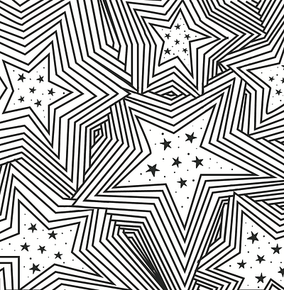 Stars art arte digital black and white design digital art digitalilustration drawing illustration logo planets shooting stars sky space star stars
