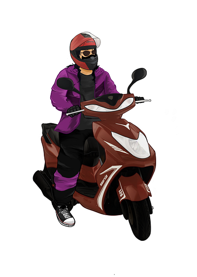 Brumm art arte digital bike design digital art digitalilustration drawing girl illustration logo moto motorbike nitro transport travel vehicle velocity woman women