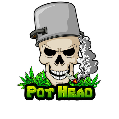 Cannabis logo branding cannabis cartoon graphic design illustration logo mascot package design vector weed