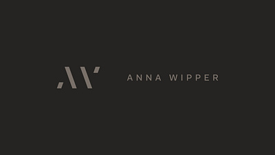 ANNA WIPPER - Brand Identity anna wipper brand identity branding logo