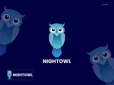 Logo, Logo Design, Modern Logo, Night Owl Logo Design animation appicon branding creativelogo graphic design illustration logo logoconcept logodesign logoidea logomark logotype love modernlogo motion graphics nightowl owl ui ux vector