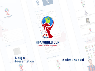 FIFA Football World Cup 2026 logo redesign by Tajulislam12 on Dribbble