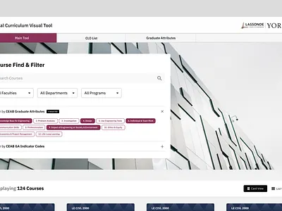 Faculty Course Database