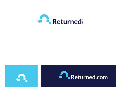 Letter R and Return Logo back branding came back come back design graphic design illustration letter logo logo r logo return logo returned typography ui ux vector