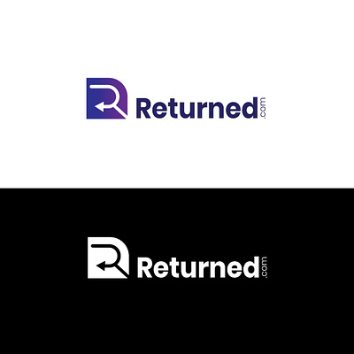 R & Return back branding come back design graphic design illustration letter logo logo return returned typography ui ux vector