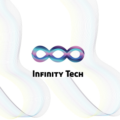 Infinity Logo Design branding design graphic design illustration infinity letter logo logo logo design tech typography ui ux vector