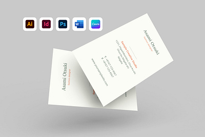 Modern simple and unique Business Card branding business card design graphic design name card