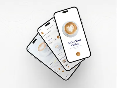 Coffee Shop Mobile App app cafe coffee coffee cup coffee mobile app coffee shop cup design efatuix eftiar iphone kitty uix mobile mobile app order app product product design ui uiux ux