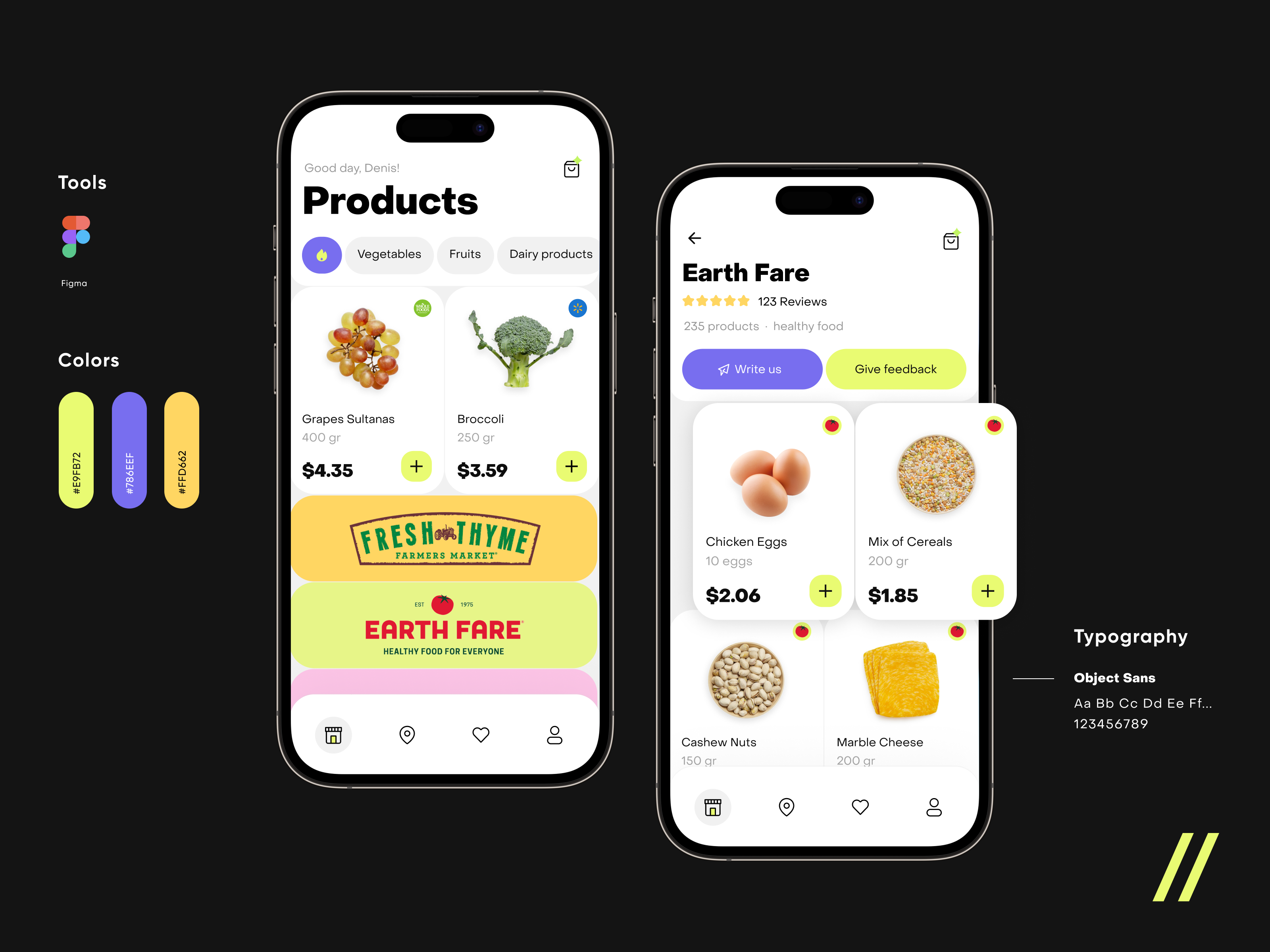 Food Marketplace Mobile App (iOS, Android) by Purrweb UI/UX Agency on ...