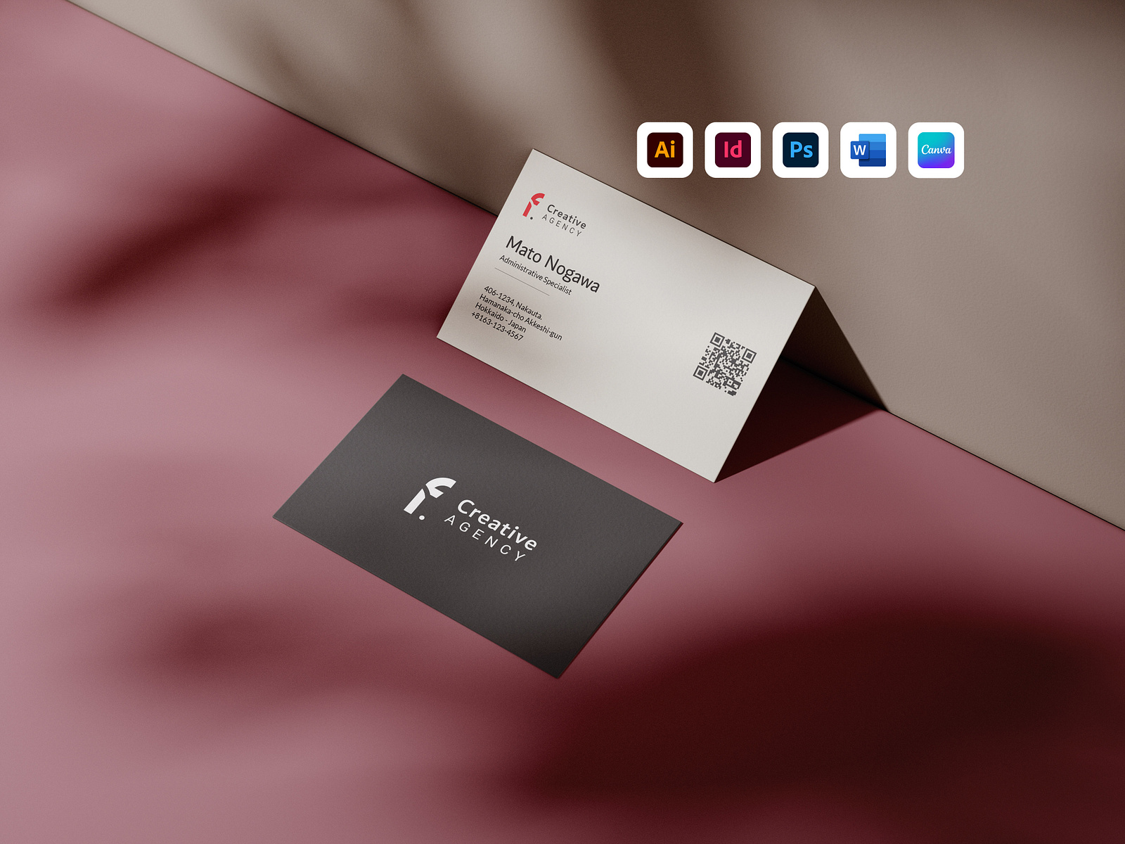 Name Card Template - Business Card Template by Hekeno Studio on Dribbble