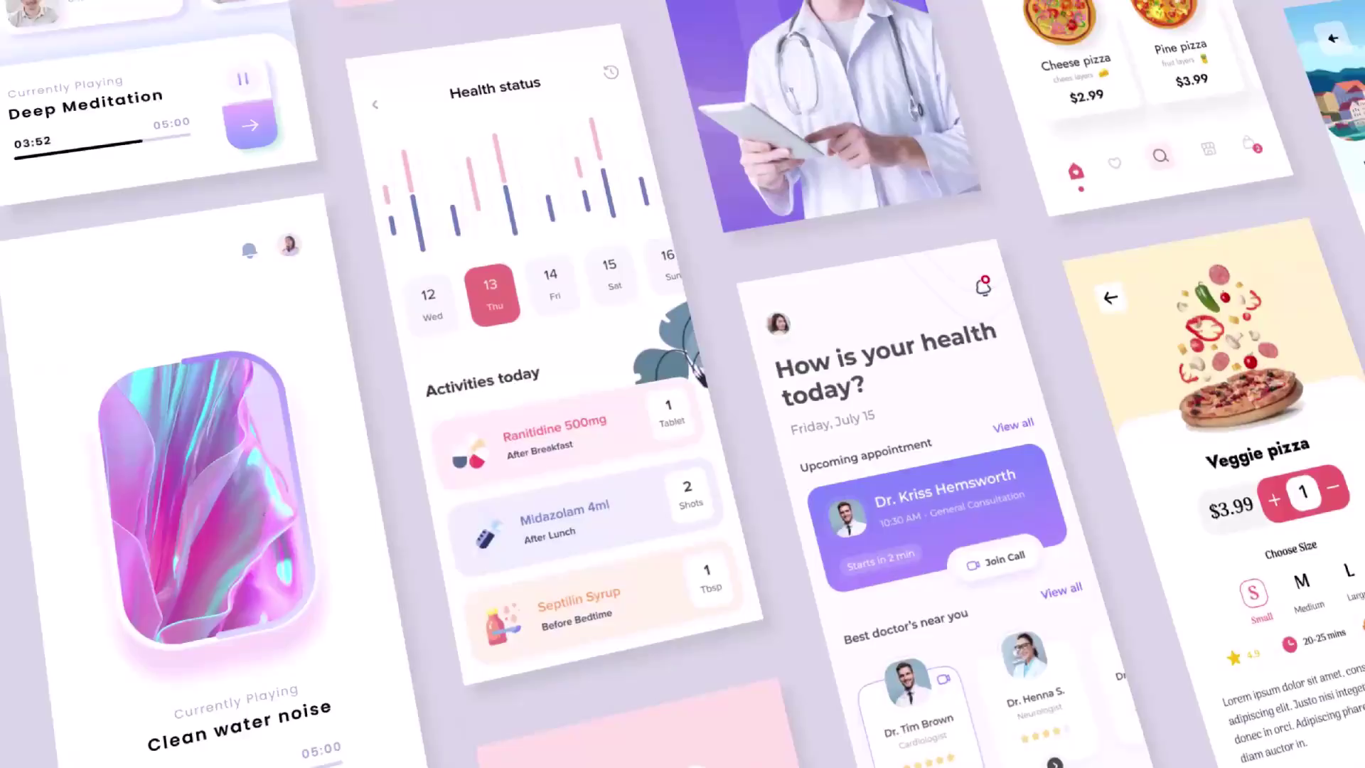 Example of Monthly Subscription UX UI Design