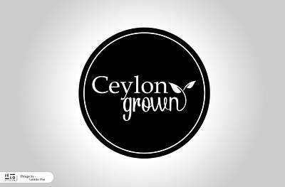 Ceylon grown Logo with Outputs graphic design logo