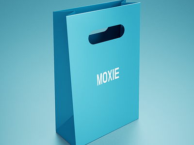 Moxie shopper blue branding design graphic design illustration logo typography vector