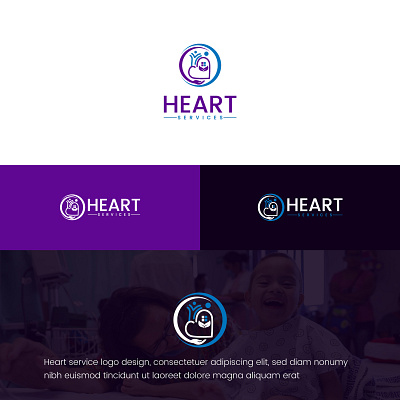 Heartservicelogo Creativelogo designs, themes, templates and
