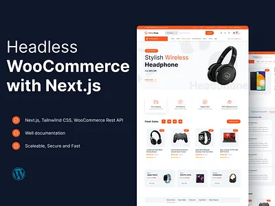 Metashop- React, NextJS Ecommerce for Headless WooCommerce cocart ecommerce template headless woocommerce headless wordpress healdess wordpress next.js theme nextjs nextjs template react react theme reactjs ecommerce wordpress with nextjs wordpress with react