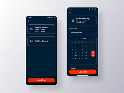 Booking - BBQ delivery app (Dark theme) a11y appdesign bbq booking clean colour theory dark dark theme delivery app food app high contrast minimal night product design product designer productdesign typeface ui ux visual designer