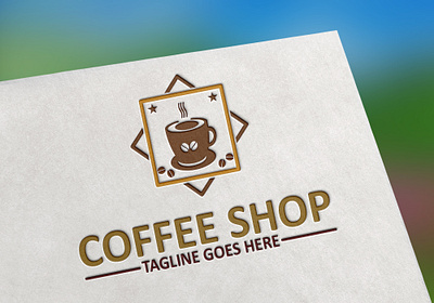 Coffee Shop Logo branding coffee shop logo graphic design logo