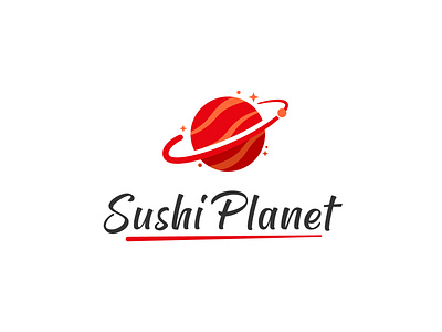 Sushi Restaurant logo branding creative logo japan food logo japanese food logo logo design sushi icon sushi logo sushi planet sushi restaurant sushi restaurant logo