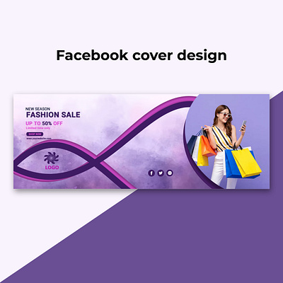 Facebook cover design concept
