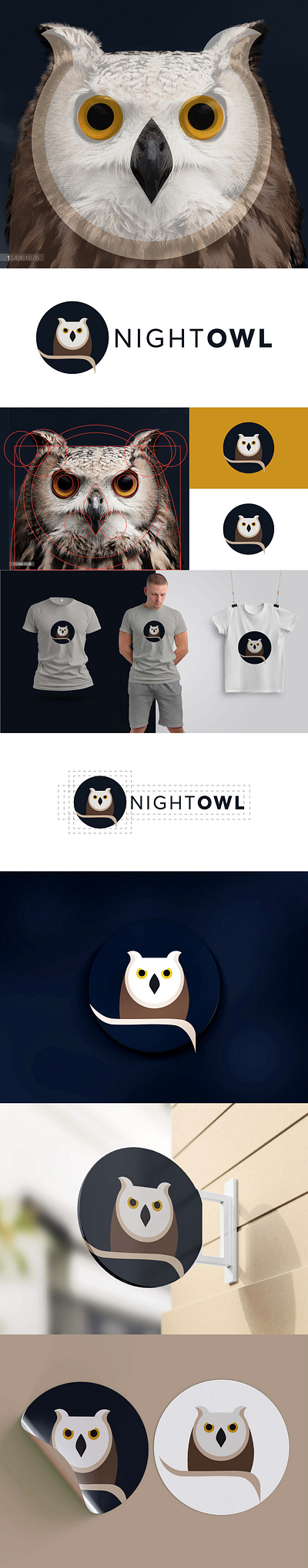 Nightowl logo design best logo bird logo brand identity brand logo branding creative logo design icon logo logo concept logo design logo designer logofolio logomark logotype modern logo new logo nightowl owl owl logo