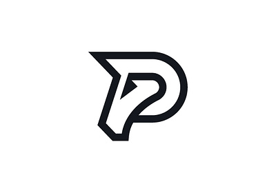 Letter P Horse Head Logo for SALE buy design designer for sale head horse letter logo logoground p premade purchase ready made