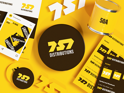 TST Distribution Company Identity Design 3d 3d illustration branding design graphic design identity logo logo design print typography