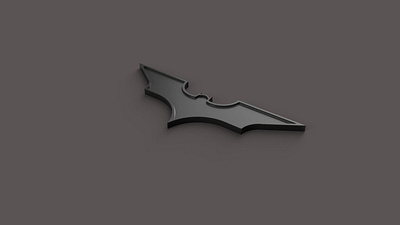 Logo Batman-Keychain 3d 3d design autodesk branding design illustration inventor logo rendering