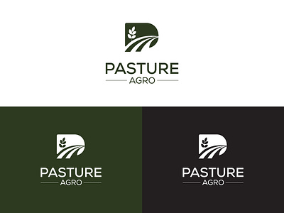 Pasture Agro Logo - Innovative Agricultural Branding agribusiness design agricultural innovation agriculture logo agro industry branding creative branding farm branding farm logo farming brand farming identity farming solutions green agriculture design logo design logo portfolio pasture agro logo sustainable agriculture