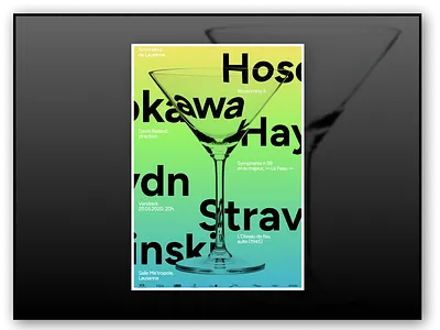 Cosmopolitan Poster branding cover design drinks figma glass illustration magazine marketing party poster ui ui design uiux ux web design