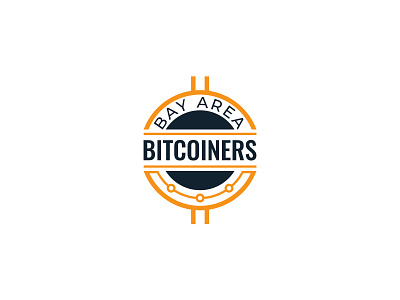 Bay Area Bitcoiners - Logo Design branding design flat graphic design graphicdesign illustration logo minimal ui vector
