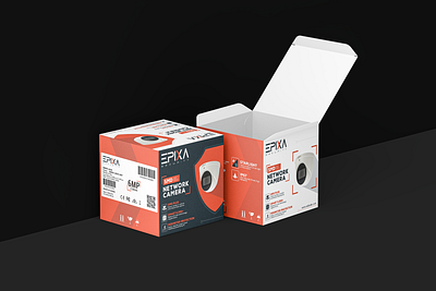 Security Camera Packaging Design branding camera packaging creative deeesign package packaging deeesign product packaging design security camera packaging