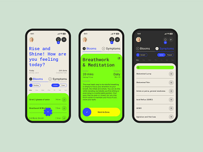 Bloom app [WIP] branding design graphic design typography ui vector