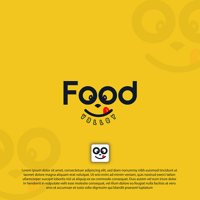 Food Valley - Logo Design abstract branding creative logo food logo graphic design logo logo designer logo icon minimal logo minimalist resturant logo symbol vect plus