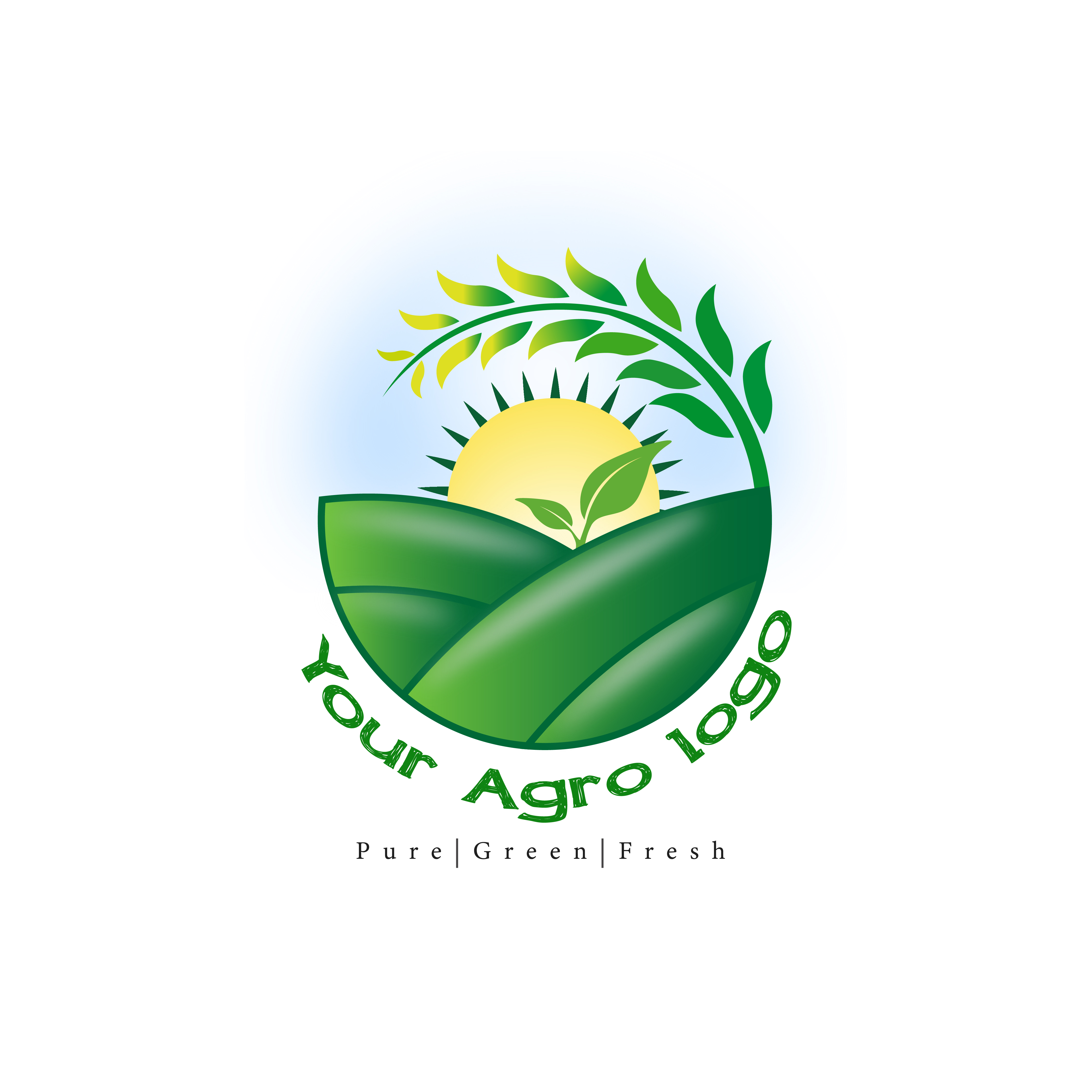 Agriculture Creative Logo Graphic by LogoByDesign · Creative Fabrica