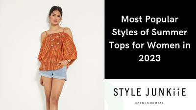 Most Popular Styles of Summer Tops for Women in 2023 western wear for party