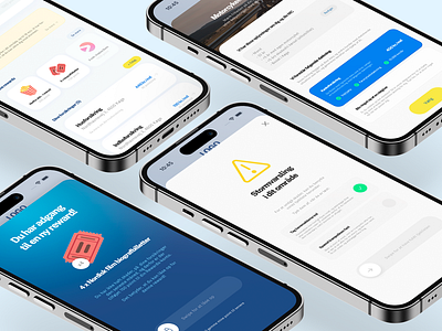 UI Design for Insurance App app design ui