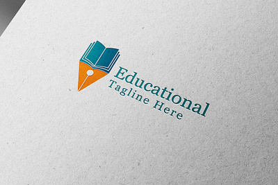 Educational Logo(unused) best logo branding design education educational logo graphic design illustration institute logo logo logo design logo for sale logograph school logo vect plus vector