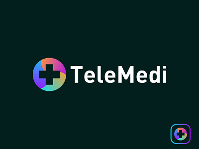 Telemedicine logo app app icon app logo branding clinic logo logo design medical minimalist modern news online doctor portal telehealth telemedicine trendy website