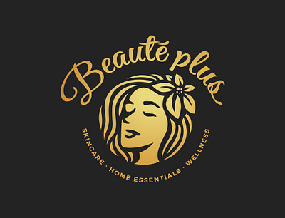 Beaute plus - logo design, brand guide branding graphic design logo