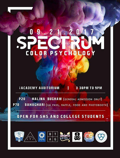 Spectrum Event (2017) design graphic design