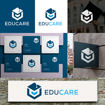 Concept: Educare - Logo Design (Unused) abstruct logo best logo brand branding creative logo education educationallogo graduation logo icon logo logo inspire logologo logosai minimal logo modernlogo simple logo tech logo vector