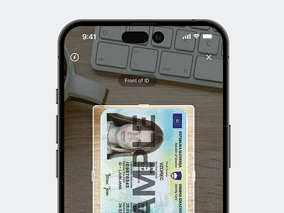 Scan ID animation camera dashboard logo mobile design product design scan ui verify document